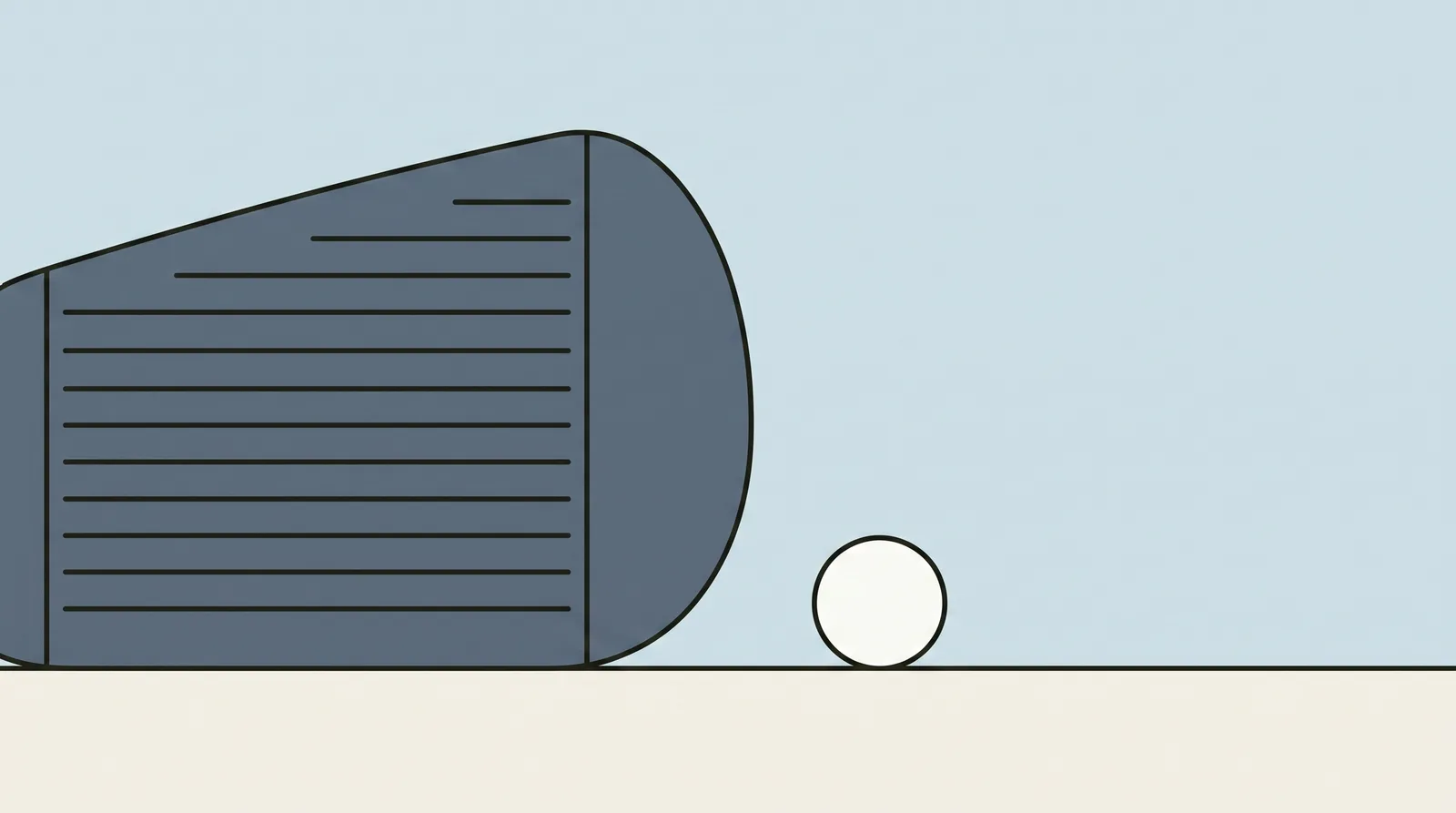 How to Hit Irons Pure: Ball First, Then Turf